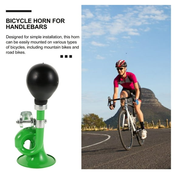 Tineasur Bicycle Bell with Loud Clear Sound for Mountain Bikes Easy Mounting Durable Iron Rubber