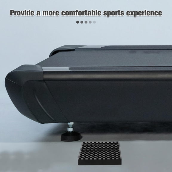 LABELEPH 1Set Fitness Equipment Mats for Floor Protection and Equipment Protection Rubber 10.0x10.0x0.7in