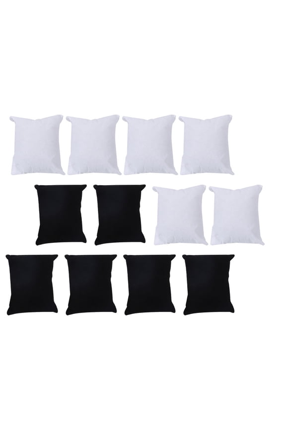 20Pcs Watch Pillows Elegant Rectangular Flannel Sponge Protection Watches Accessory Collectors