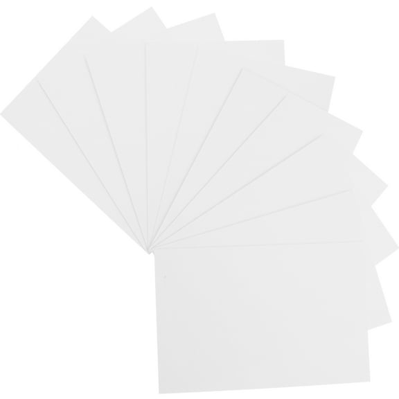 LABELEPH 240 Pcs Blank White Word Cards 5.7x3.9in for Memo Taking, Scheduling, Flashcards, Study, and Office Use