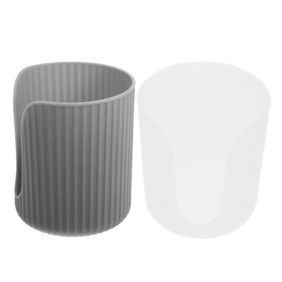 LABELEPH 2Pcs Paper Cup Holder for Beach Cup Holder Easy to Clean and Quick Access for Home