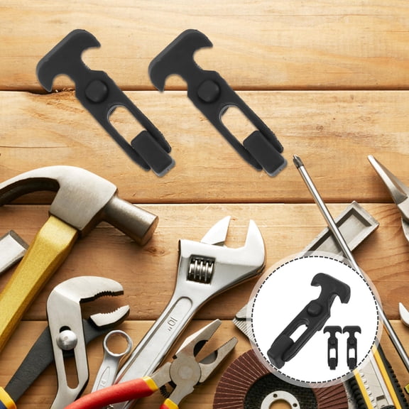 Tineasur Elastic Rubber T-Handle Latches for Hunting Toolboxes, Absorbing, 3 Pieces Set