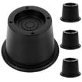 thumbnail image 1 of LABELEPH 4Pcs Furniture Leg Pads to Protect Floors in Black Color for Hotel and Bathroom Use, 1 of 8