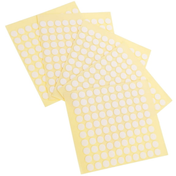 LABELEPH 500Pcs Adhesive Dots Transparent Acrylic Strong Stickiness Craft Tools 10Mm