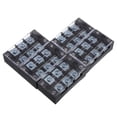 thumbnail image 1 of LABELEPH 5-Pack Rectangular Terminal Block Barrier Strip 2.76x1.50x0.94in Electrical Connector for and, 1 of 7
