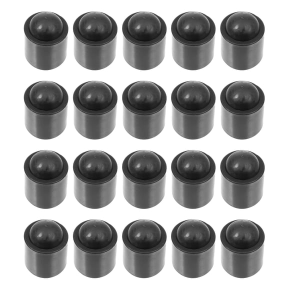 Tineasur Snooker Pool Table Rubber Protectors 20 Pieces Anti-Aging Bumper Cushions Easy to Install