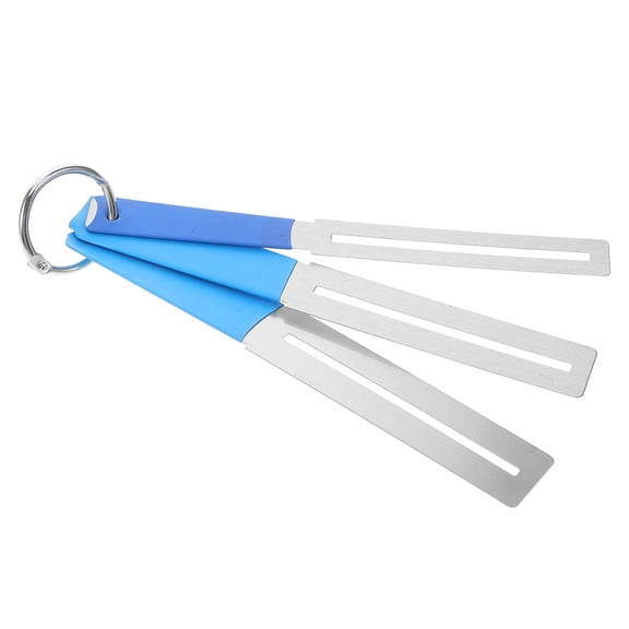 LABELEPH Guitar Fretboard Protector 3Pcs Stainless Steel Extended Handle for Maintenance