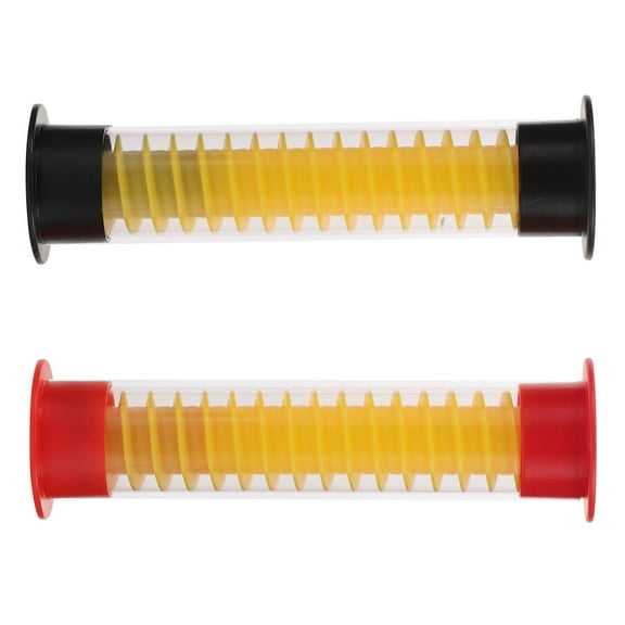 LABELEPH Hourglass Timer for Kids 2Pcs Assorted Color Cylindrical Plastic Game Night Parties