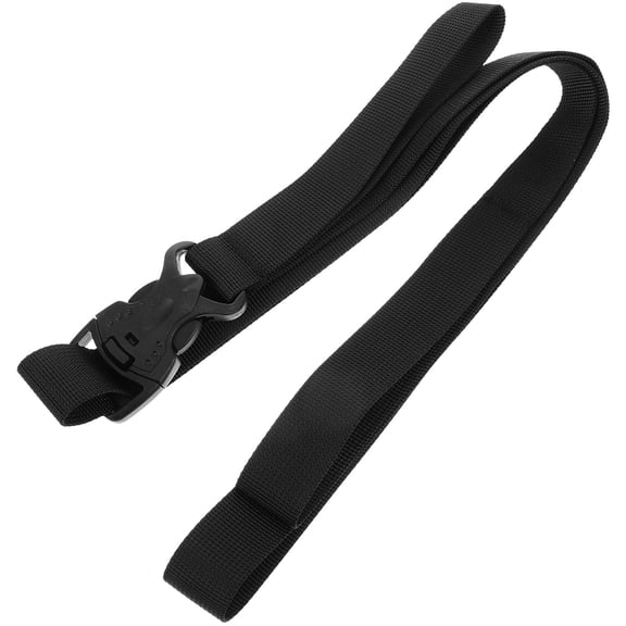 LABELEPH Luggage Securing Strap 1Set Black 31.5x1x0.04Inch for Travel