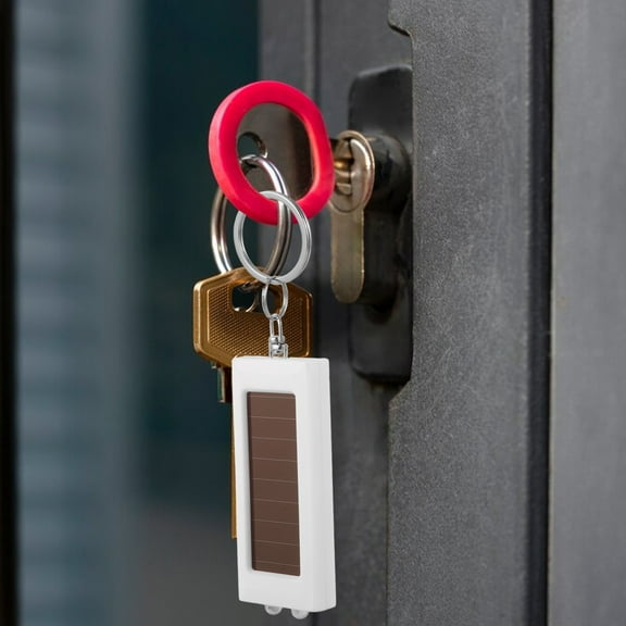 LABELEPH Mini Flashlight Keychain 1Pcs White ABS LED Illumination For Hiking And Picnic