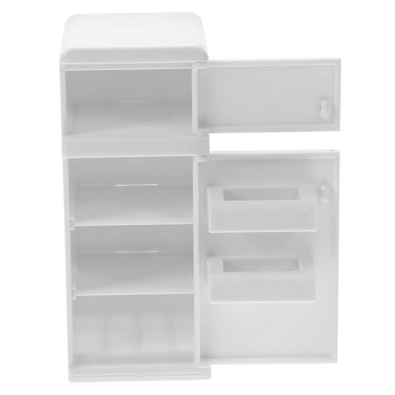 LABELEPH Miniature Fridge Toy for Kids, High Simulation, Realistic Design, Perfect for Pretend Play, Birthday and Holiday