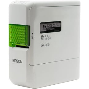 Epson LABELWORKS LW-C410PX Portable Bluetooth Label Maker - Home & Office, Sticker Labels, App Compatible