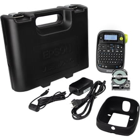 LABELWORKS LW-PX300VP Industrial Label Maker Complete Kit - with Accessories, Sticker Labels, Magnetic Tape Compatible, Only Uses 203 & 205 Shrink Tube Tapes, Portable Handheld Printer