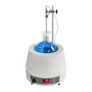LAB FISH 500ml Digital Heating Mantle Stirrer, 250W Lab Hot Plate Magnetic Stirrer with Temperature Probe & Timer for Chemistry Lab