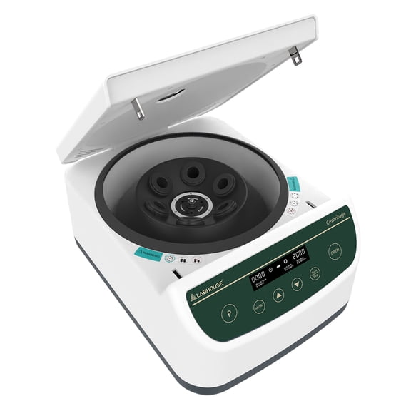 LABHOUSE Centrifuge Machine PRP PRF 2ml-5ml/10ml/15ml/50mlx6, Digital Speed 500-4000rpm 2146xg RCF Benchtop Centrifuge with 9-Program Storage & Timer 30sec-99min for Labs Use
