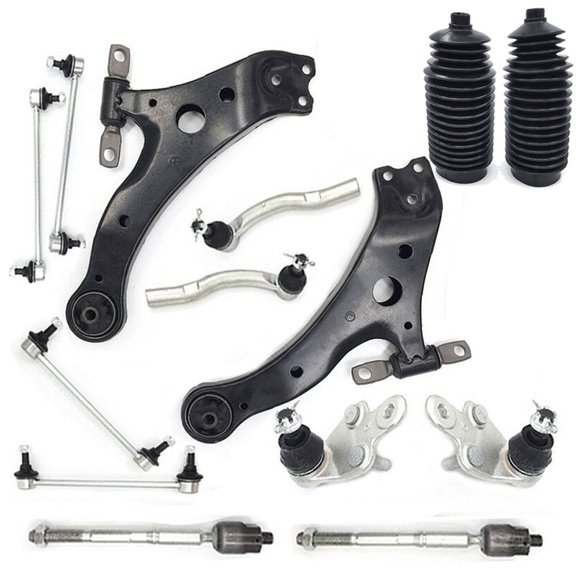 LABLT 14PCS Front Lower Control Arm Tie Rods Replacement for 2007-2011 Toyota Camry