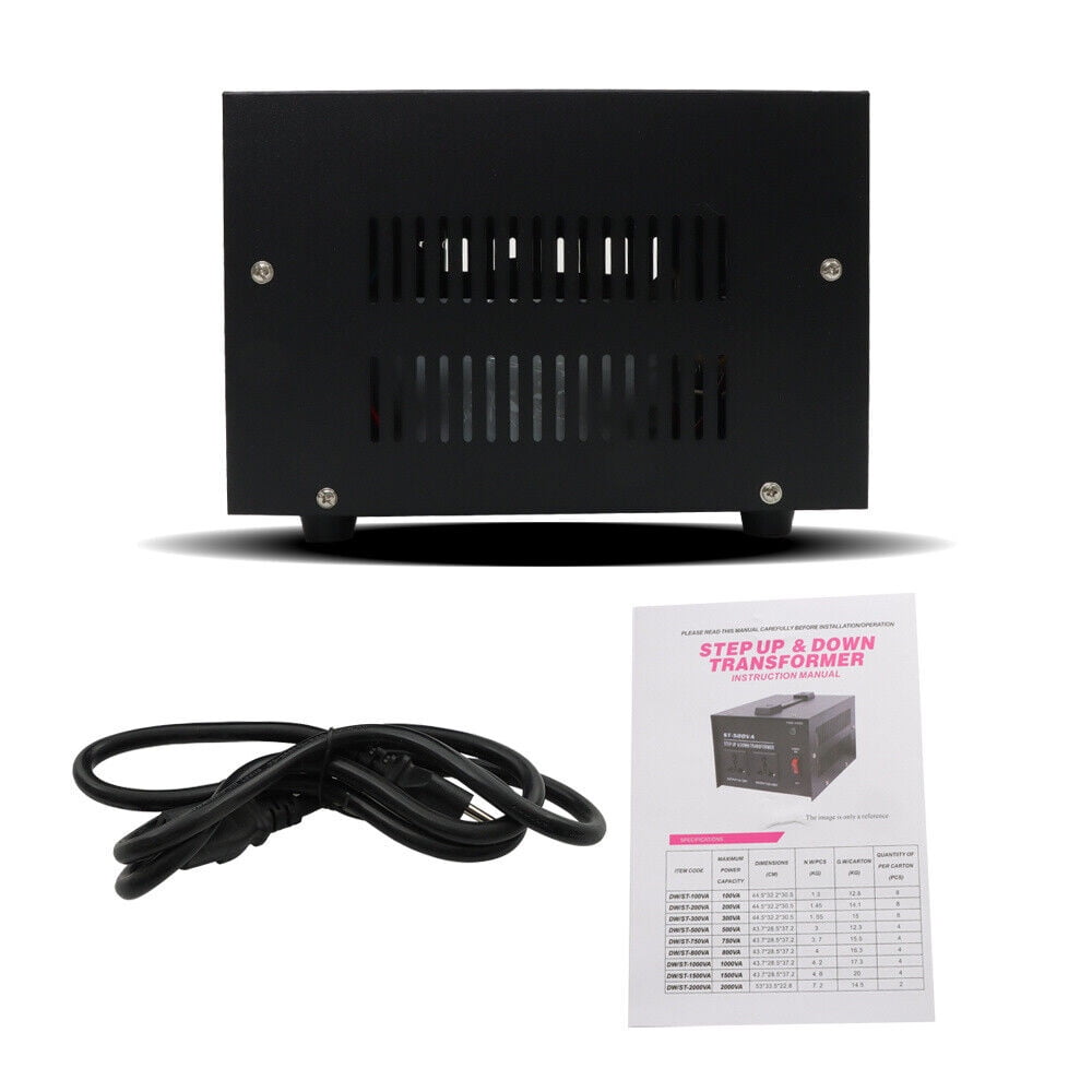 LABLT 1500W Voltage Converter Transformer 220V to 110V 110V to 220V Step Up/ Down USA