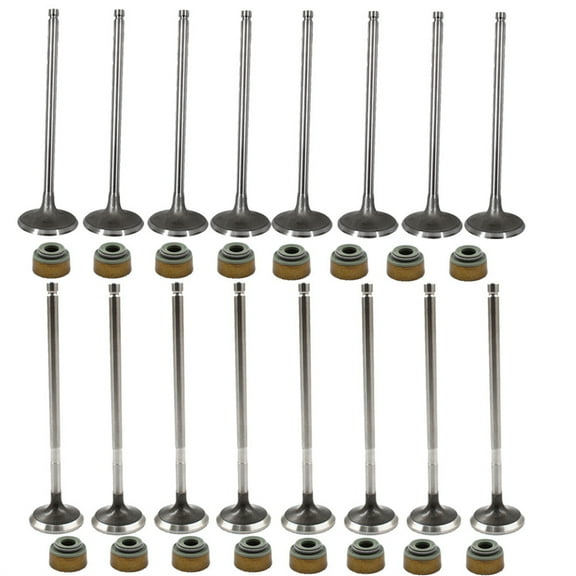 LABLT 16 Intake Exhaust Valves Fit for Subaru Impreza Forester Baja Legacy SOHC EJ25 13201AA361 13202AA371 Fits select: 2010 SUBARU FORESTER XS, 2010 SUBARU OUTBACK PREMIUM