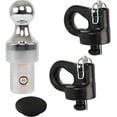 thumbnail image 1 of LABLT 2-5/16 Inch Gooseneck Ball & Chain Anchor Kit Replacement for Ford, 38000 lbs GTW / 9500 lbs VTW, 1 of 7