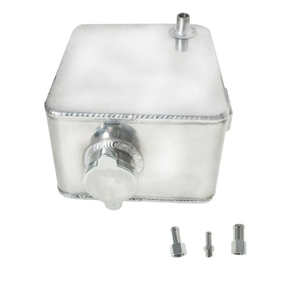 LABLT 2.5L Aluminum Radiator Coolant Overflow Tank Expansion Reservoir Tank