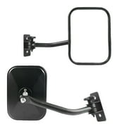 LABLT 2 Pack Quick Release Doorless Mirror for 1997-2018 Jeep Wrangler TJ JK LJ