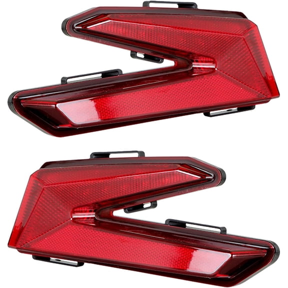 LABLT 2 Pcs Left Right Red Brake Tail Lights Replacement for Can Am X3 R Turbo 2017-2021