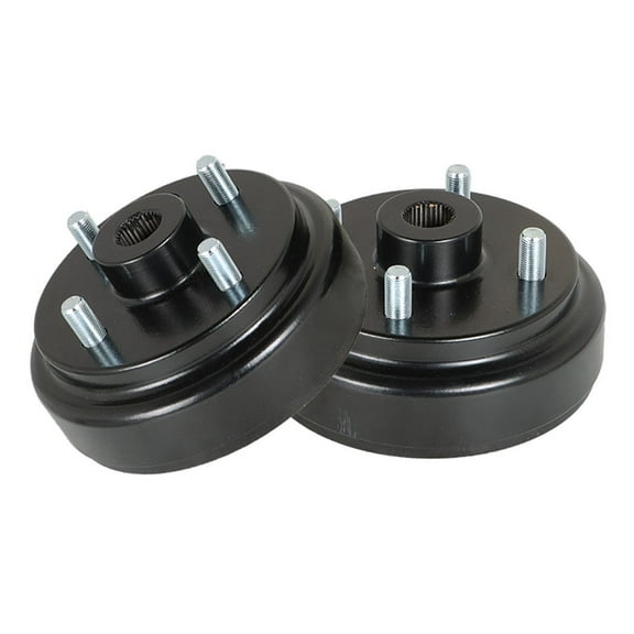 LABLT 2 Pcs Rear Wheel Brake Hub Drum 30 Teeth Replacement for EZGO Gas 4 Cycle 1991-Up RXV Golf Cart