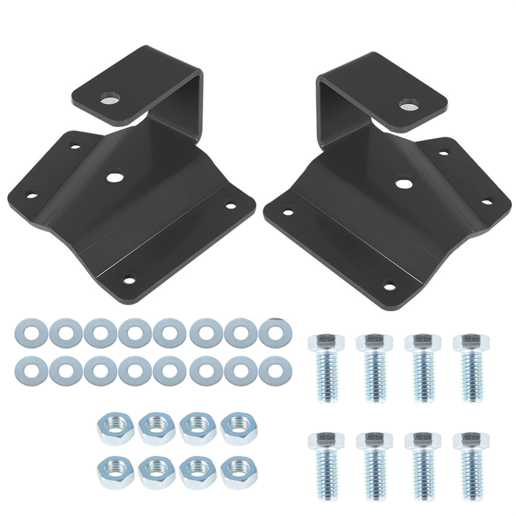 Rear 4" Drop Shackles Hangers Lowering Kit For GMC C15 Chevy C10 73-87 - View #5