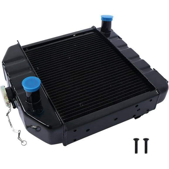 LABLT 2 Row Aluminium Tractor Radiator replacement for Kubota B6100 B7100 B6100HST