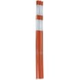 thumbnail image 1 of LABLT 25 Packs Driveway Reflectors Safety Marker Fiberglass Snow Stakes Multipurpose Orange Sign Posts 6 Feet, 1 of 6