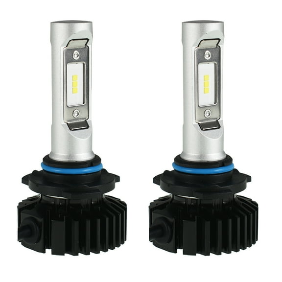 LABLT 2Pcs 9006/HB4 LED Headlight Bulbs,6000LM 6000K White High Beam/Fog Light LED Conversion Kit
