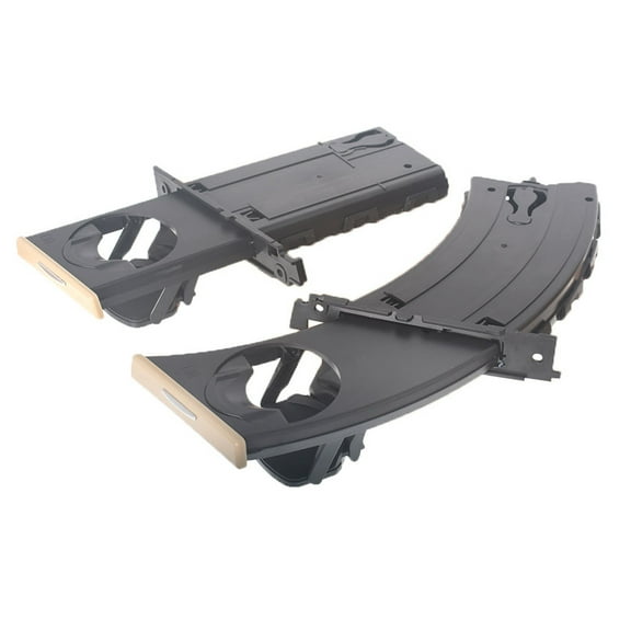 LABLT 2Pcs Beige Front Pair Cup Holder for BMW E90 E91 E92 E93 325i 325xi 330i M3
