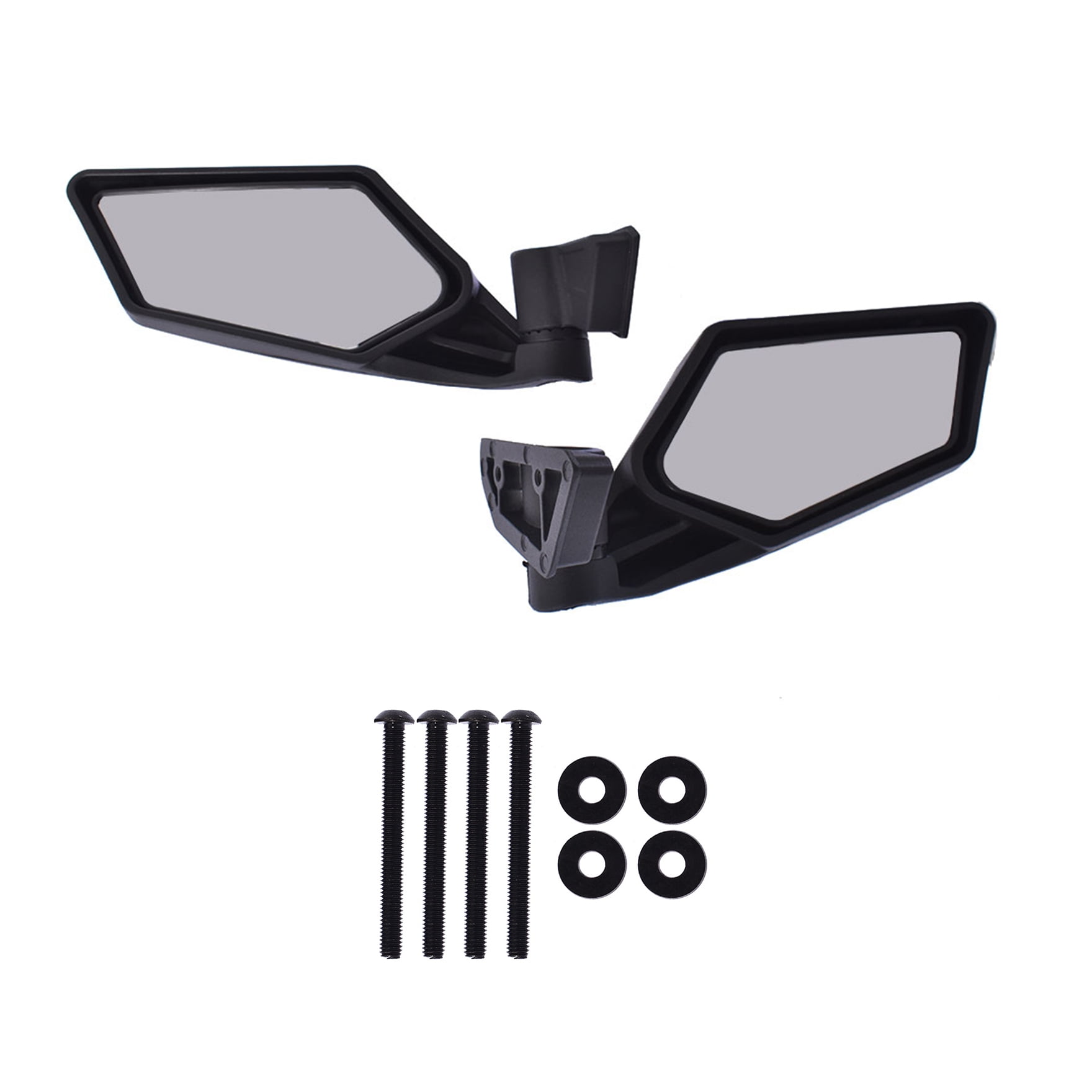 LABLT 2Pcs Rear View Racing Side Mirrors for Can Am Maverick X3 Max ...