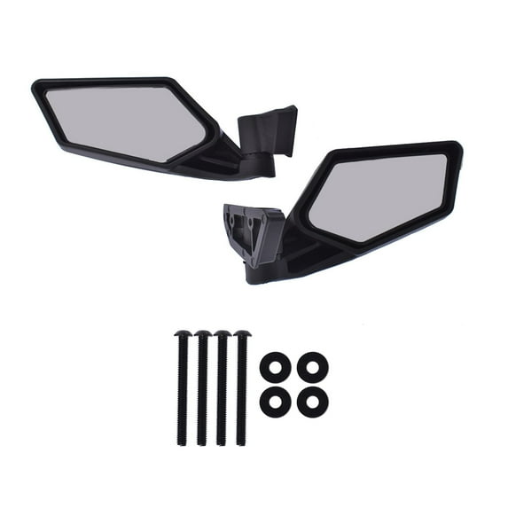 LABLT 2Pcs Rear View Racing Side Mirrors for Can Am Maverick X3 Max Turbo R 17-20