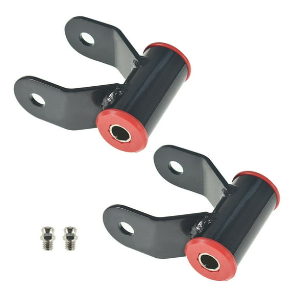 LABLT 2WD 2" Drop Rear Lowering Shackles Leveling Kit for Car 2002-2008 Dodge Ram 1500
