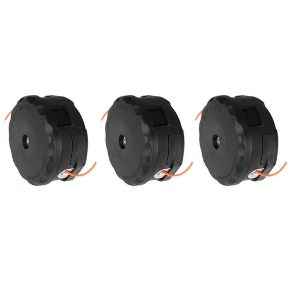 LABLT 3 Pack String Trimmer Head Replacement for Echo PAS-225 GT-2200 SRM-302 SRM-303 SRM-3550 SRM-3800 Straight Shaft Trimmer