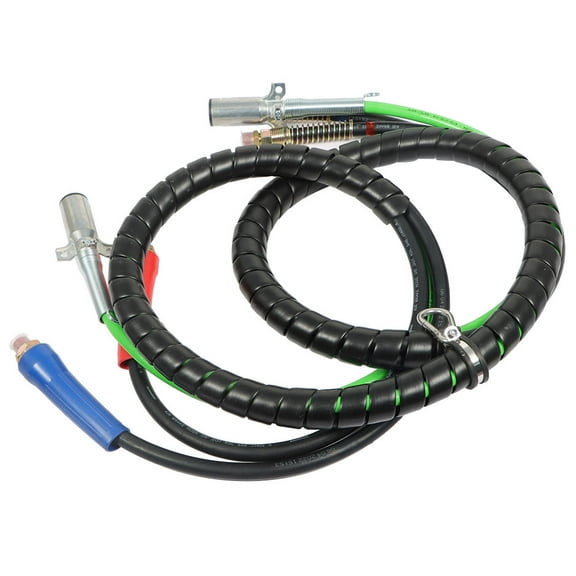 LABLT 3-in-1 Wrap Set Air Line Hose Assemblies 12FT Replacement for Semi Truck Tractor Trailer