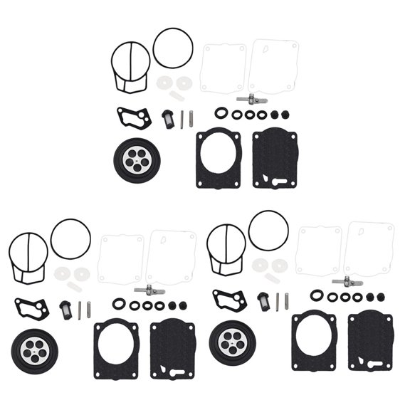 LABLT 3 x Carburetor Carb Rebuild Repair Kits for Yamaha XL XLT 1200 GP1200R GPr1200 Xl1200 XLT1200
