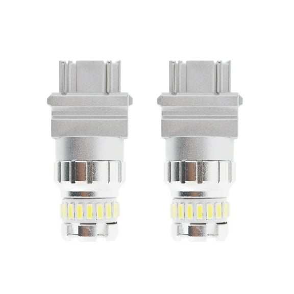 LABLT 3157 2 Pcs LED Reverse Brake Turn Signal Parking Light Bulb White 6500K 2400LM