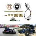 thumbnail image 1 of LABLT 32" Go Kart ATV Live Rear Axle Kit + Brake Assembly +Sprocket Hub Drift Trike, 1 of 7