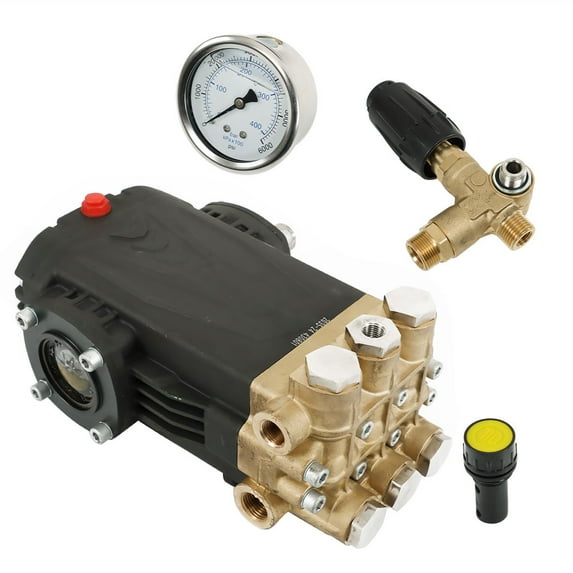 LABLT 3500 PSI 5.6GPM Pressure Washer Pump General Right Shaft Belt Drive