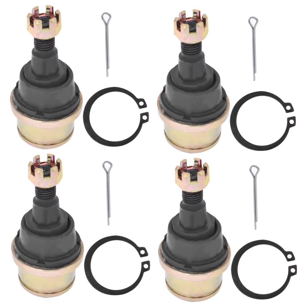 LABLT 4-Pack Upper Lower Suspension Arm Ball Joints Set Replacement for Honda Rincon Rancher Pioneer Foreman