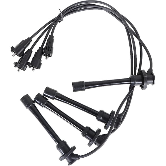 LABLT 4PCS Spark Plug Wire Set 9091922387 Replacement for Toyota Tacoma 4Runner T100 L4 2.4L 2.7L 90919-22387