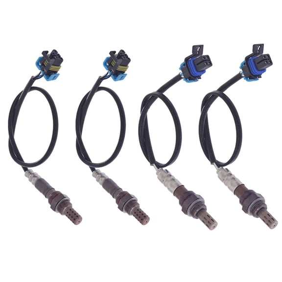 LABLT 4Pcs Upstream Downstream Oxygen O2 Sensor Replacement for 2003-2006 Cadillac Escalade GMC Yukon Hummer Chevrolet Silverado Suburban Sierra 234-4669+234-4407