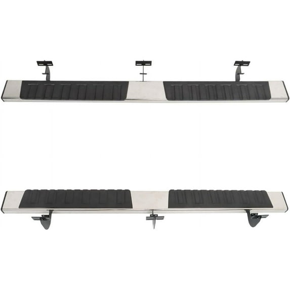 LABLT 6 Side Steps Side Steps Running Boards Replacement for Ram 1500 & 1500 Classic & 2500 & 3500 Crew Cab 2009-2023 E03SS0115
