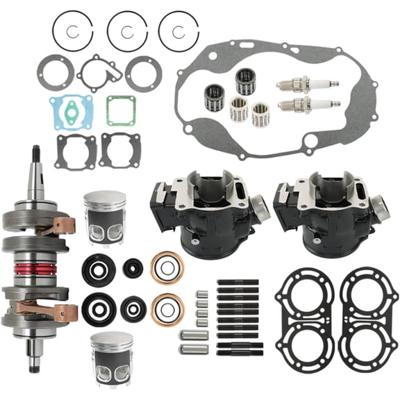 LABLT 64mm Engine Crankshaft Piston Sealing Kit Replacement for Yamaha Banshee 350 YFZ350 1987-2006