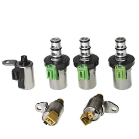 LABLT 6Pcs 4F27E Transmission Solenoid Shift 2 PWM 3 EPC for Ford Focus Mazda 2 3 CX-7
