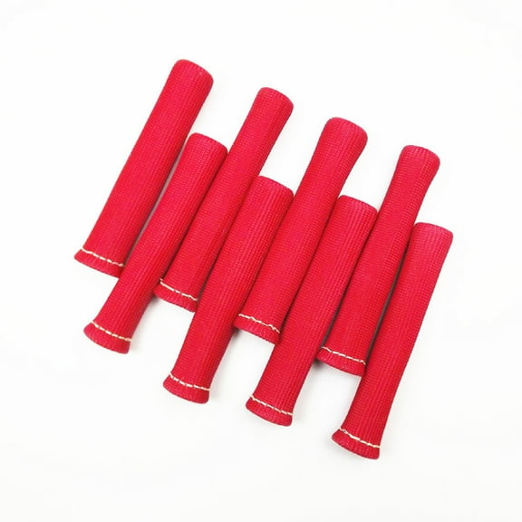LABLT 8Pcs 1200° Spark Plug Wire Boots Heat Shield Protector Sleeve Car