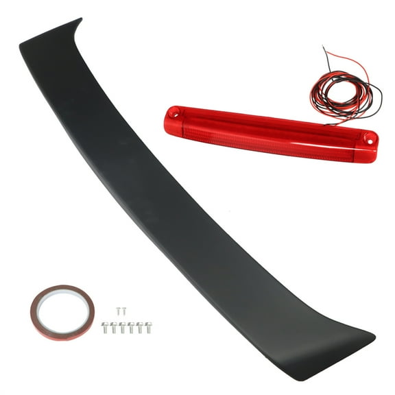 LABLT Automobile Rear Spoiler Replacement for 2009 2010 2011 2012 2013 Toyota Corolla Factory Style Spoiler W/led Primer