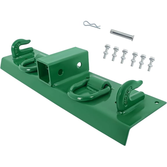 LABLT Autoparts 4.96 W x 21.93 Heavy Duty Bolt on Compact Tractor Grab Hooks 2 Receiver Replacement for 1025R 2320 2520 2720 2025R 2032R 2038R 3032E 4010 4100 4110 4115